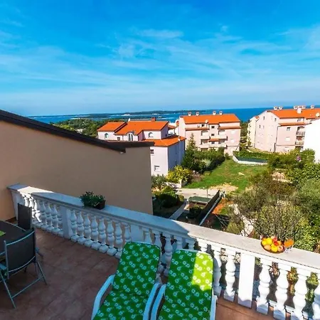 Apartment In Stinjan With Sea View, Terrace, Air Conditioning, Wifi 5018-1